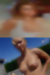Mature topless horny swinger.